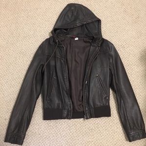 H&M leather jacket